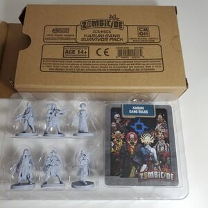 Zombicide Invader Kabuki Gang Survivor Pack Add On CMON Kickstarter Board Game